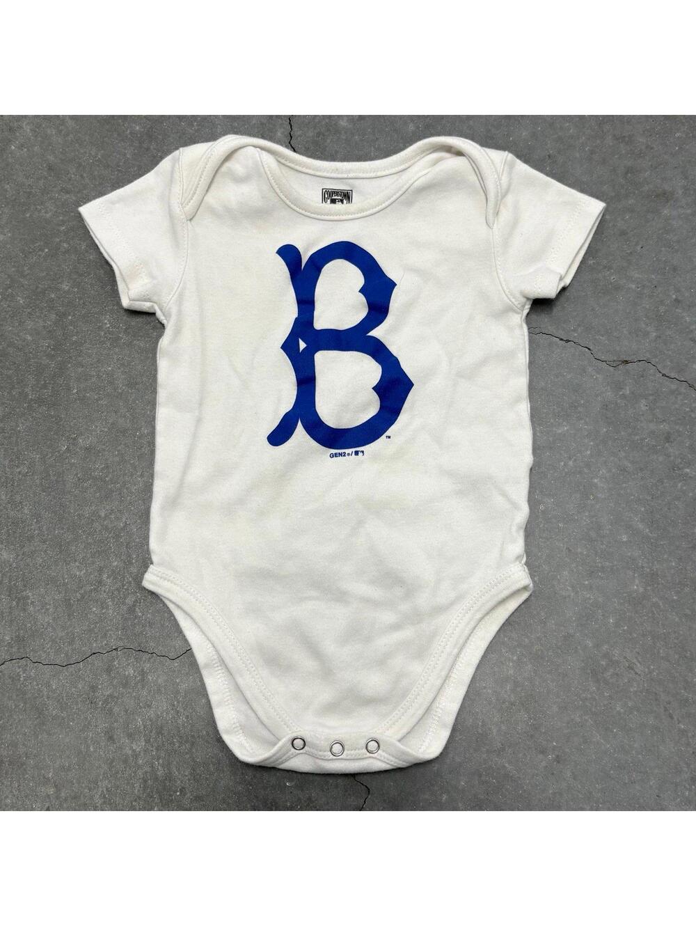 Cooperstown Brooklyn Dodgers Baby Bodysuit